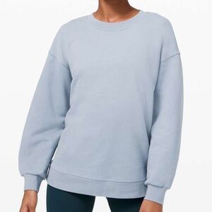 Lululemon Perfectly Oversized Crewneck Women's Light Purple Sweatshirt Size 20